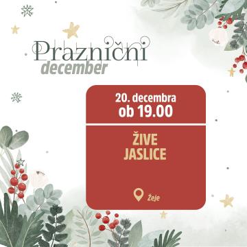 Žive jaslice v Žejah