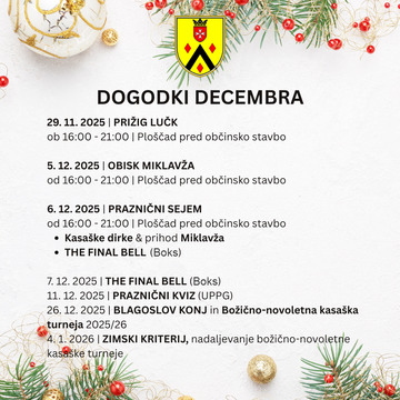 Letak dogodki v decembru