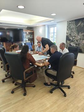 Delovni sestanek Občine Komenda in Elektro Ljubljana