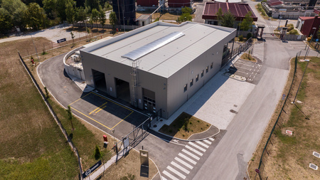 Nova sušilnica Centralne čistilne naprave Domžale - Kamnik 