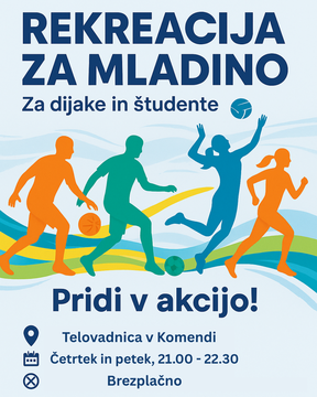REKREACIJA ZA MLADINO
