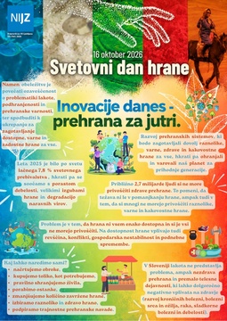 Svetovni dan hrane: Inovacije danes – prehrana za jutri.