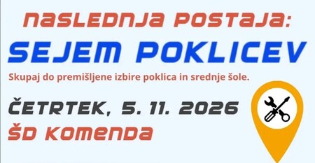 Sejem poklicev 2026 v Komendi